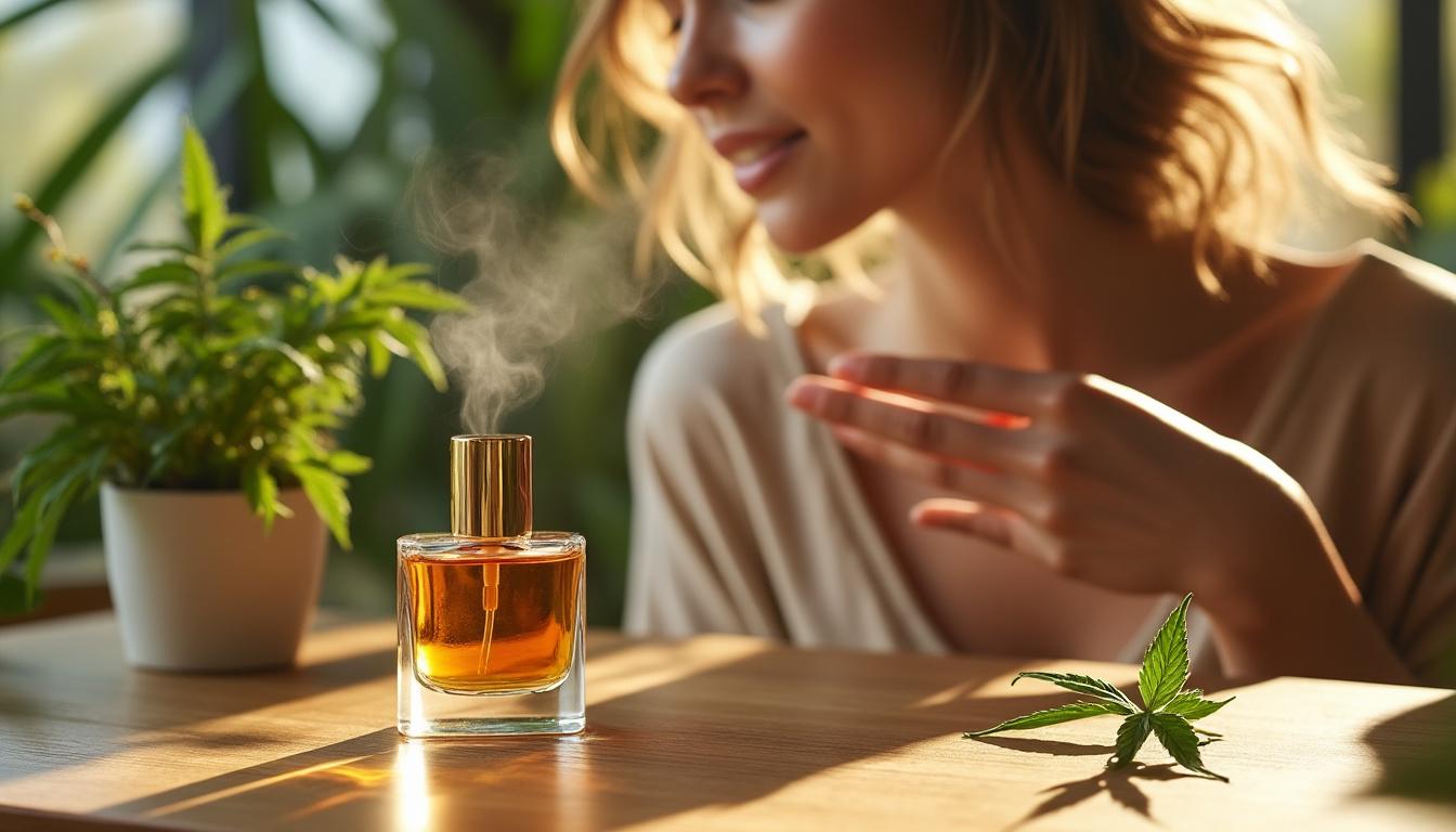 Illustration: Panorama des bienfaits du parfum au CBD pour le bien-être