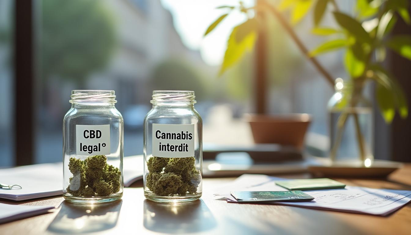 Illustration: Définition du CBD et distinction avec le cannabis dans la législation française