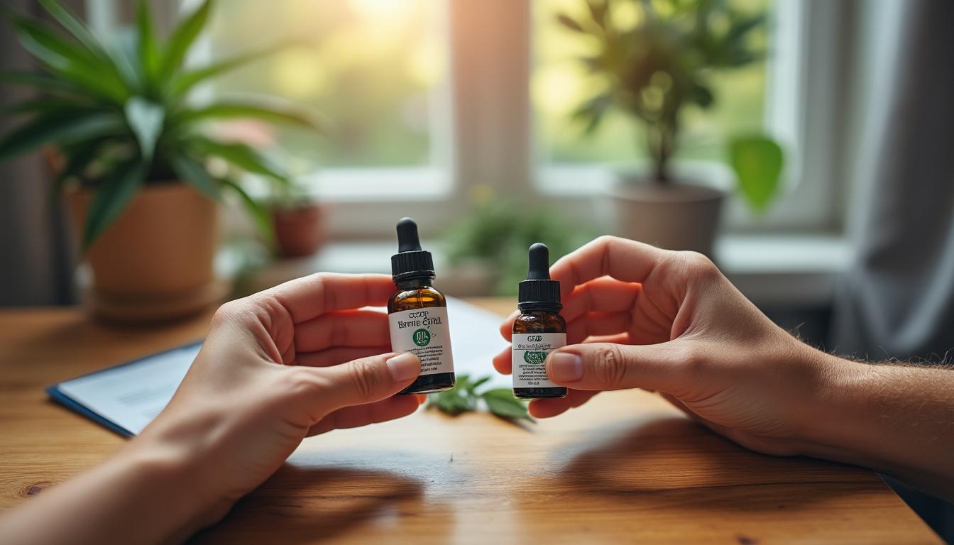 Illustration: Effets et usages sur l’organisme : différences légales du CBD et du THC