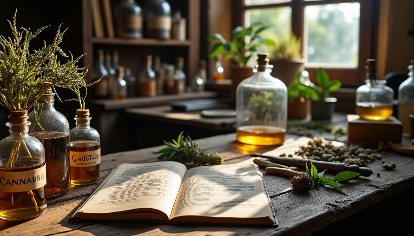 Illustration: Origine et histoire du parfum au CBD
