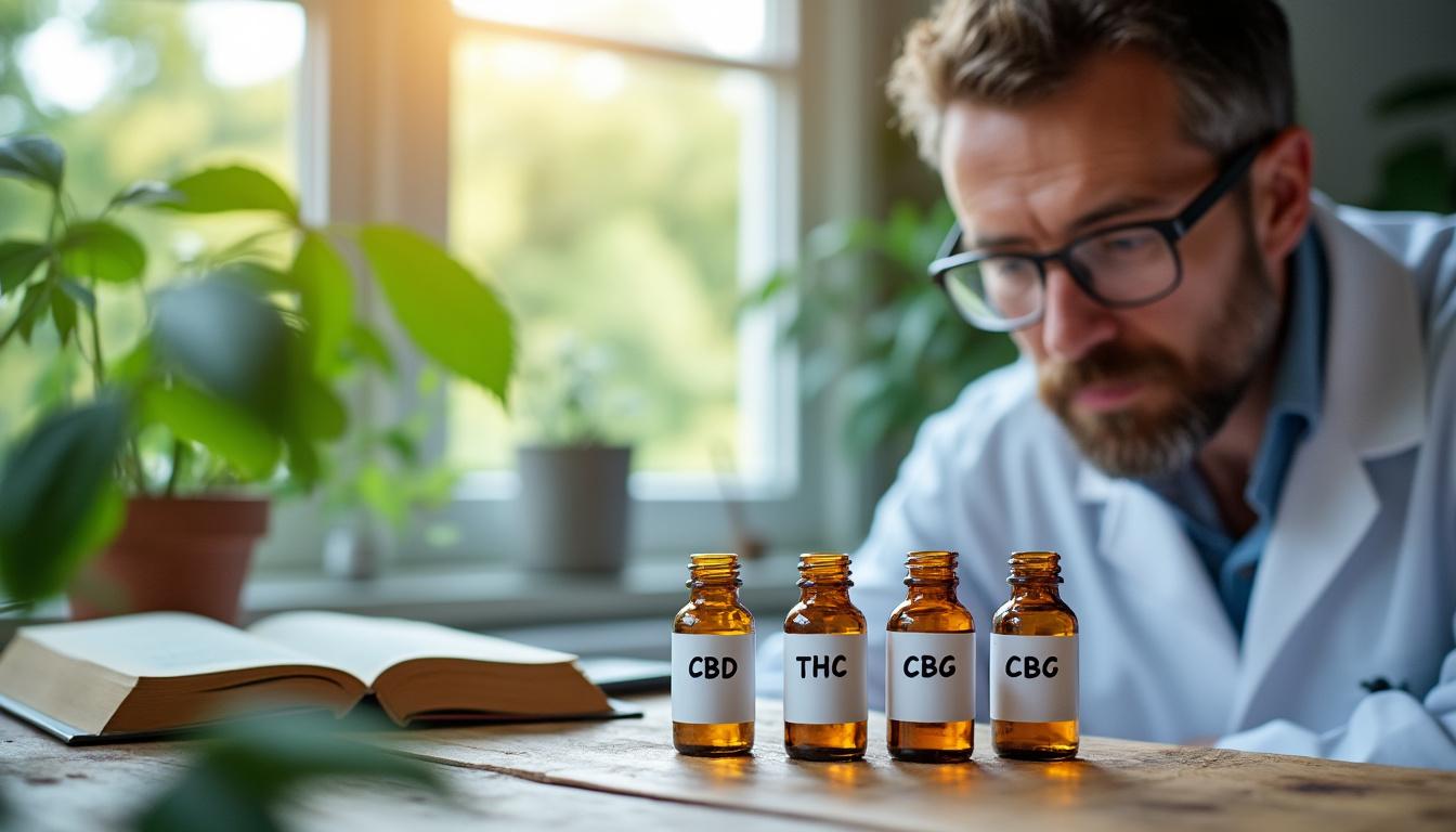Illustration: Définition du CBD et distinction avec les autres cannabinoïdes