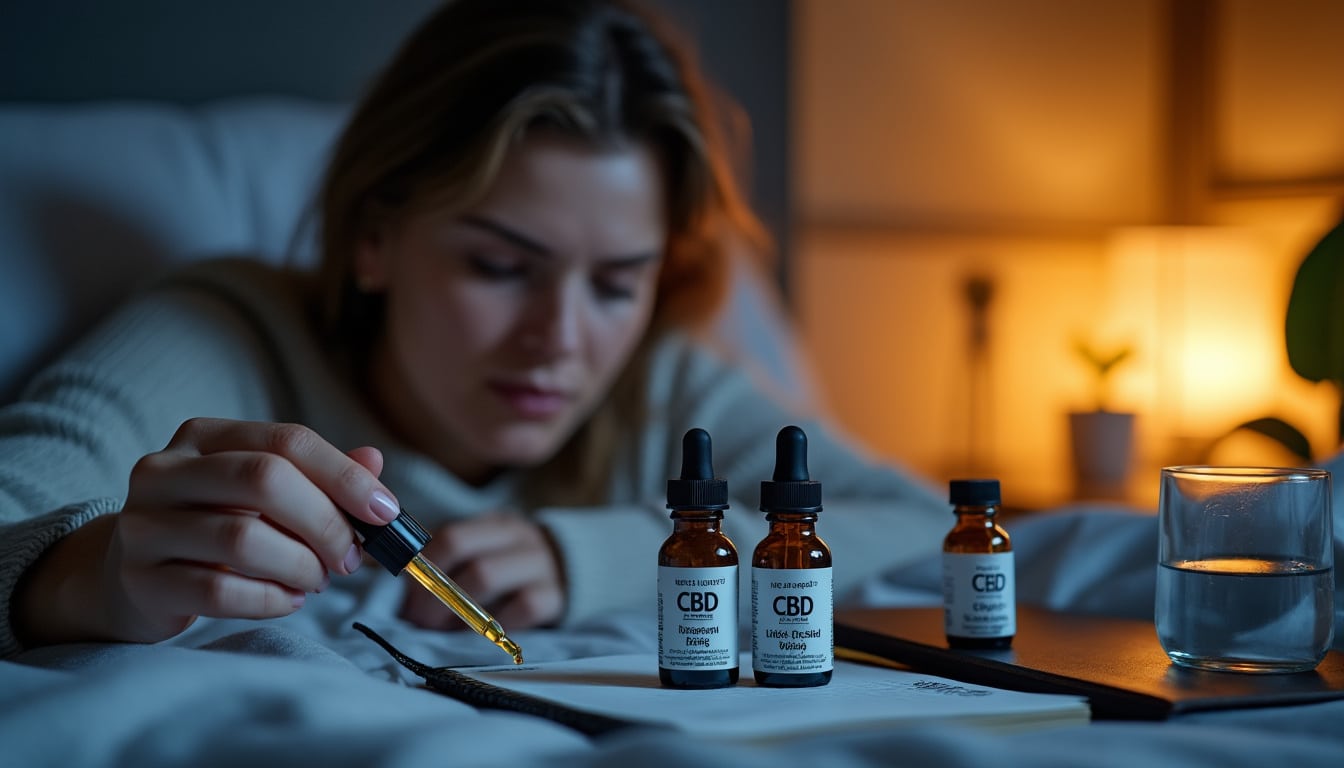 Illustration: Quels facteurs influencent le dosage de l’huile de CBD pour dormir ?