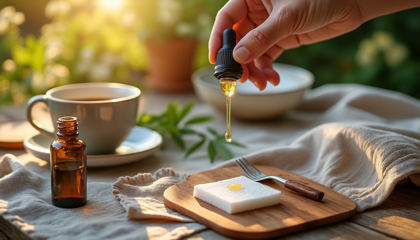 Peut-on prendre de l’huile de CBD sur un sucre ? Avantages et conseils