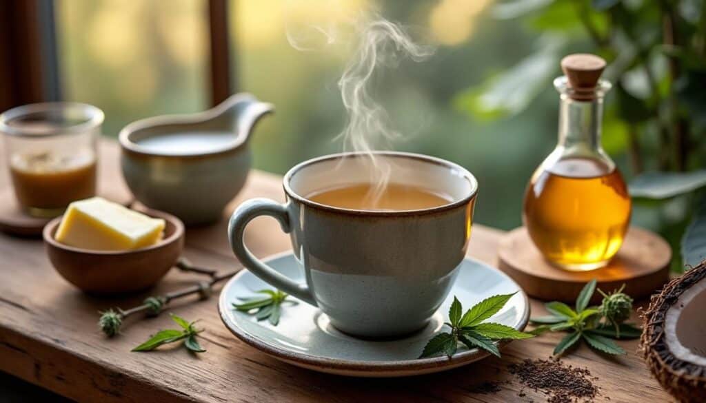 Quel corps gras dans une tisane au CBD : guide pour choisir