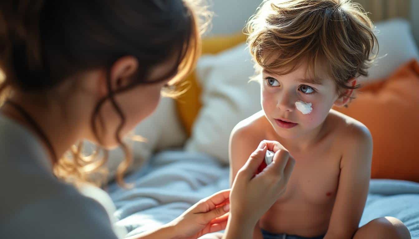 Illustration: Comprendre l’eczéma chronique chez l’enfant et les enjeux de l’application topique